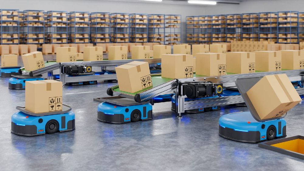 Otomatik taşıma ve yükleme robotları